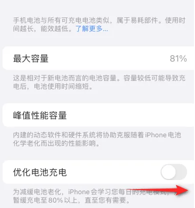 武邑苹果15维修分享iPhone15充电到80%就充不进电了怎么办 