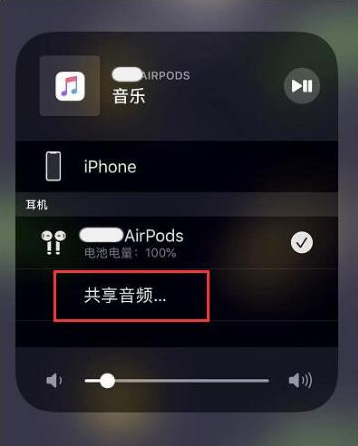 武邑苹果14音频维修点分享iPhone14音频共享设置方法 