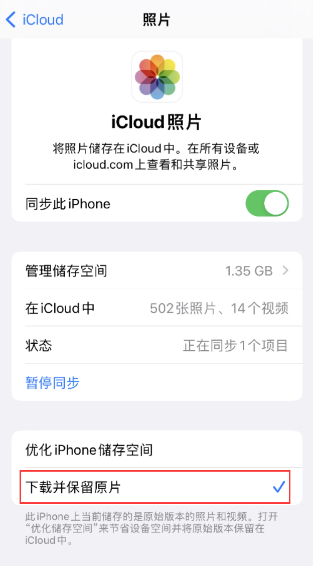 武邑苹果手机维修分享iPhone 无法加载高质量照片怎么办 