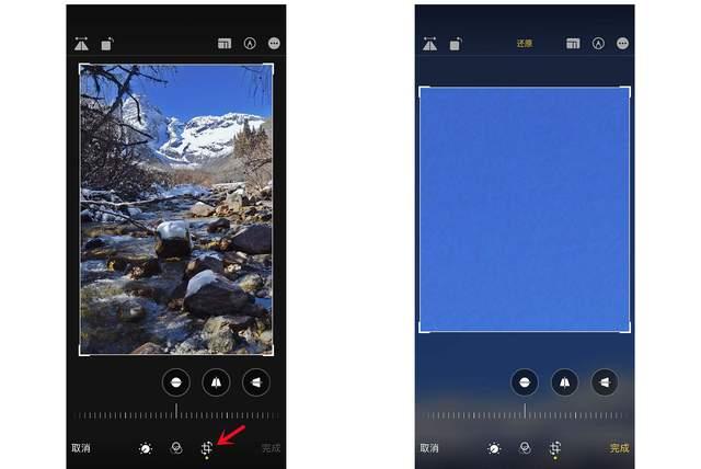 武邑苹果手机维修分享iPhone手机如何使用裁剪功能隐藏照片 